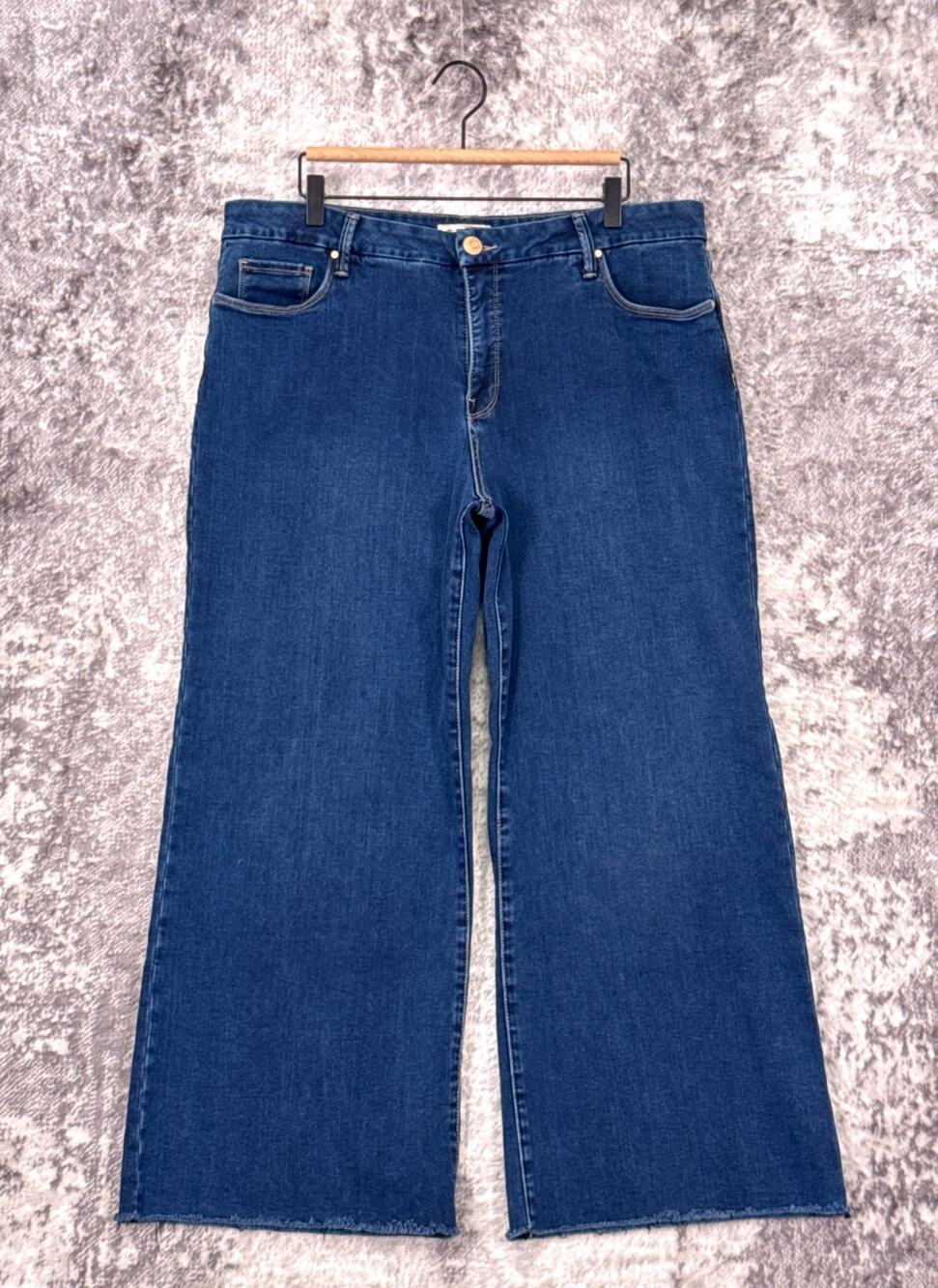 KUT From The Kloth Meg Jeans 16 Womens Fab Ab Wide Leg